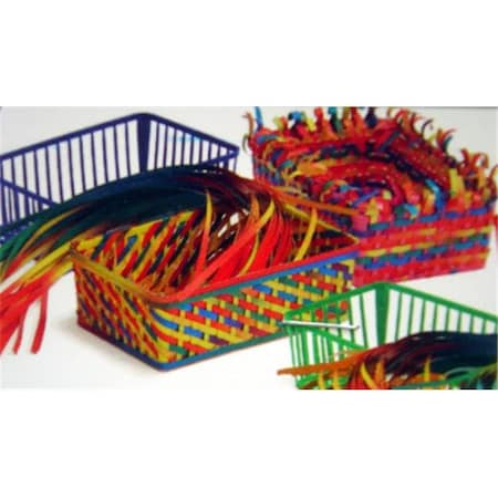 Roylco Roylco R-16003 Weaving Baskets 12 Baskets 150 Strp-150 Strips R-16003